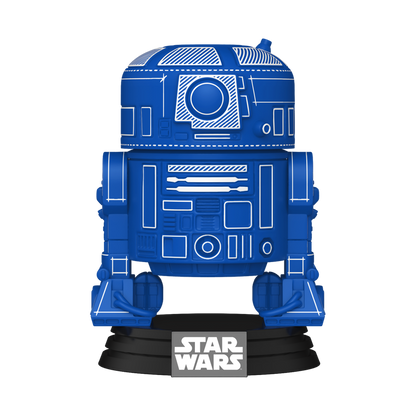 Funko Pop! Movies: Star Wars - R2-D2 (Blueprint) #798