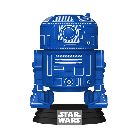 Funko Pop! Movies: Star Wars - R2-D2 (Blueprint) #798