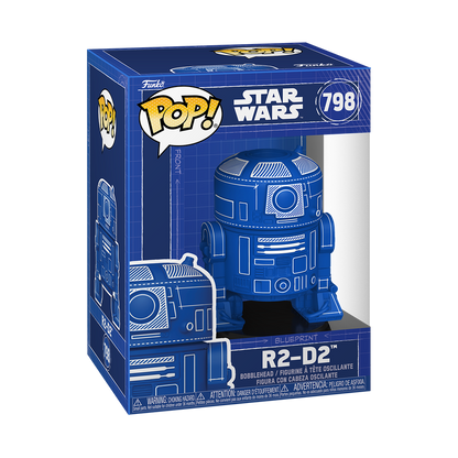 Funko Pop! Movies: Star Wars - R2-D2 (Blueprint) #798