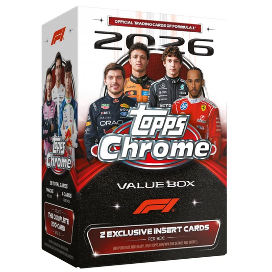 Topps: Chrome - 2026 Formula 1 Racing Value Box