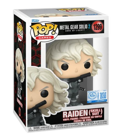 Funko Pop! Games: Metal Gear Solid 2 - Raiden (Skull Suit) #1299 [Funko Special Edition] *PREORDER*