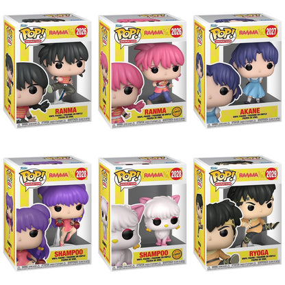 Funko Pop! Anime: Ranma 1/2 - Ranma / Akane / Shampoo / Ryoga