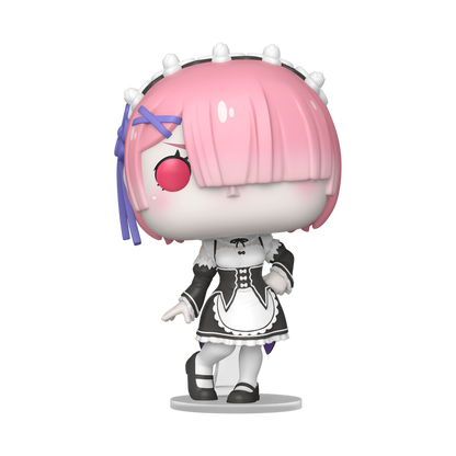 Funko Pop! Anime: Re:Zero - Subaru / Ram / Emilia with Puck / Rem / Plus! Rem [Funko Special Edition]