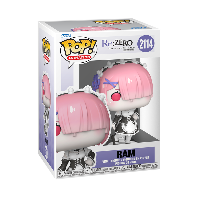 Funko Pop! Anime: Re:Zero - Subaru / Ram / Emilia with Puck / Rem / Plus! Rem [Funko Special Edition]