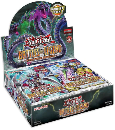 YUGIOH TCG - BATTLES OF LEGEND - MONSTROUS REVENGE BOOSTER BOX 1ST EDITION