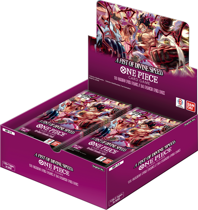 One Piece TCG - OP-11 A Fist of Divine Speed English Booster Box