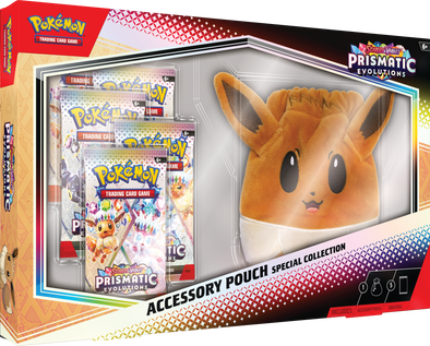 Pokemon TCG: Scarlet & Violet - Prismatic Evolutions Accessory Pouch Special Collection