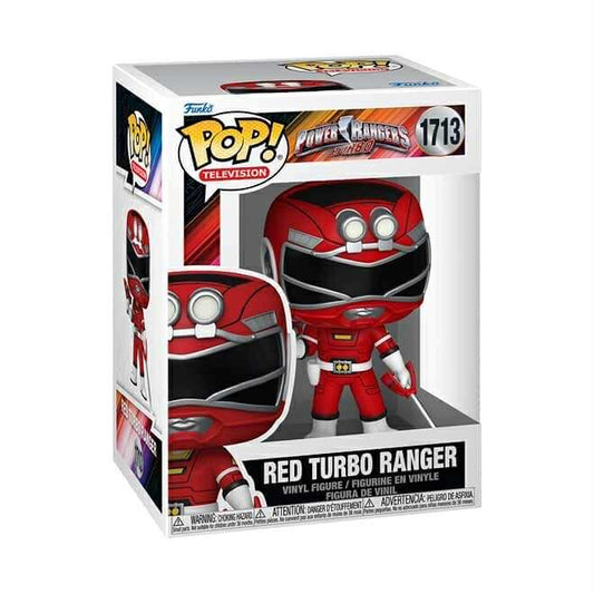 Funko Pop! Television: Power Rangers - Red Zeo Ranger / Red Turbo Ranger / Black Dino Thunder Ranger