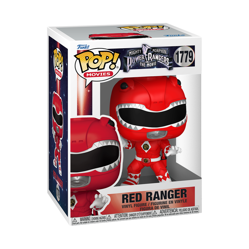 Funko Pop! Movies: Power Rangers - Yellow [GITD] / White / Red / Pink / Blue / Black