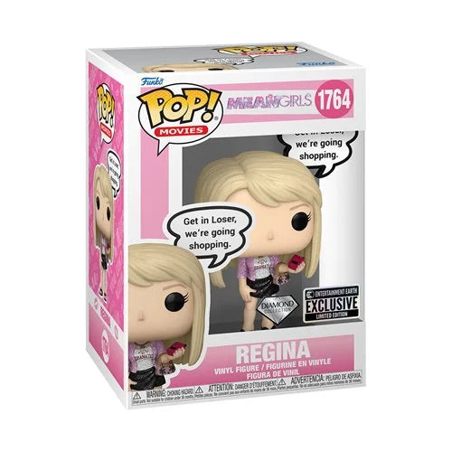 Funko Pop! Movies: Mean Girls - Regina George (Diamond) #1764 [Entertainment Earth Exclusive] *PREORDER*