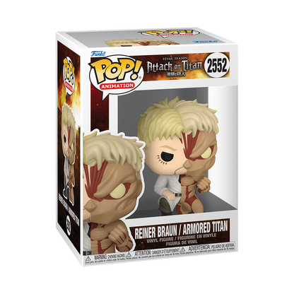 Funko Pop! Anime: Attack On Titan - Eren & Attack / Reiner & Armored / Zeke & Beast / Annie & Female *PREORDER*