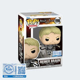 Funko Pop! Anime: Attack On Titan - Reiner Braun #1996 [GameStop Exclusive]