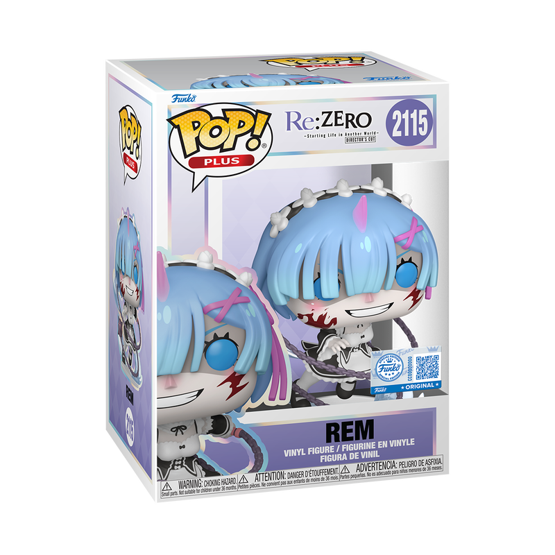 Funko Pop! Anime: Re:Zero - Subaru / Ram / Emilia with Puck / Rem / Plus! Rem [Funko Special Edition]