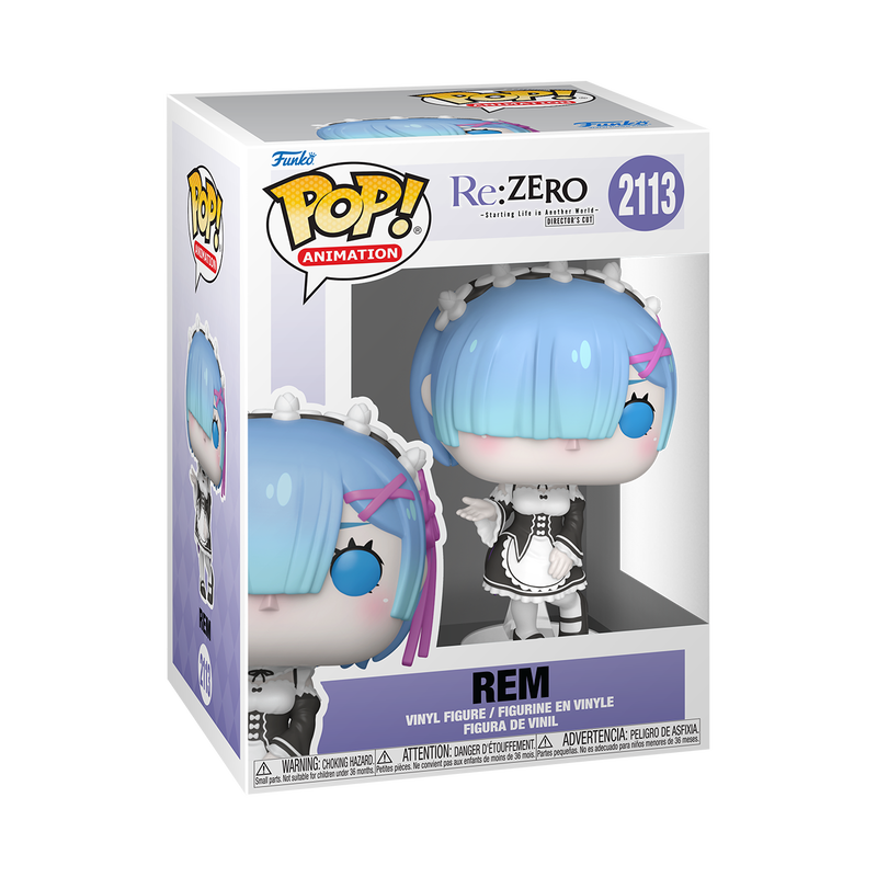 Funko Pop! Anime: Re:Zero - Subaru / Ram / Emilia with Puck / Rem / Plus! Rem [Funko Special Edition]