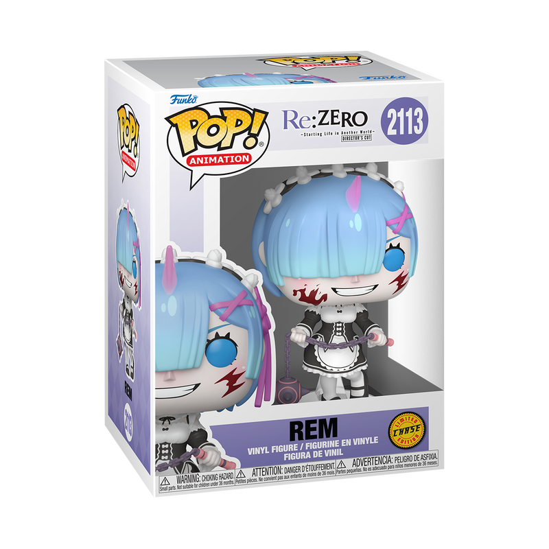 Funko Pop! Anime: Re:Zero - Subaru / Ram / Emilia with Puck / Rem / Plus! Rem [Funko Special Edition]