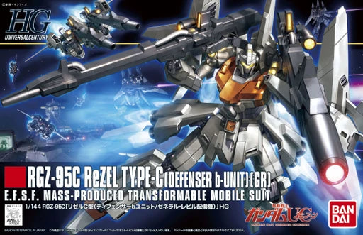 Bandai: Gunpla - #142 ReZel Defensor B-Unit [HGUC] 1/144 Model Kit *PREORDER*