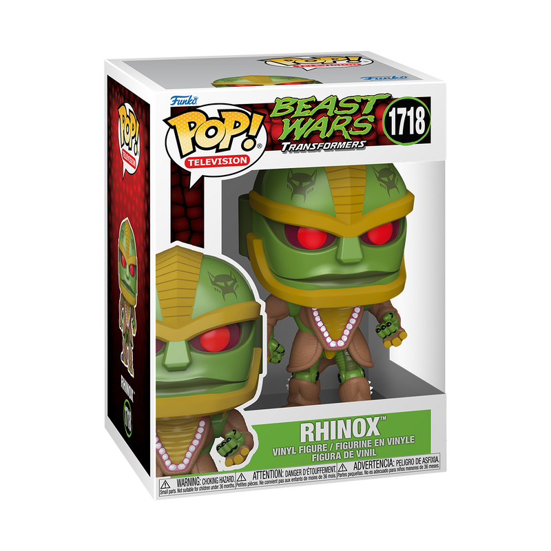 Funko Pop! Television: Transformers Beast Wars - Optimus Prime / Rhinox / Megatron / Blackarachnia