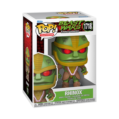 Funko Pop! Television: Transformers Beast Wars - Optimus Prime / Rhinox / Megatron / Blackarachnia