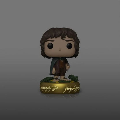 Funko Pop! Movies: Lord Of The Rings (LOTR) - Plus! Frodo Baggins #1832 [Glow-In-The-Dark (GITD)]