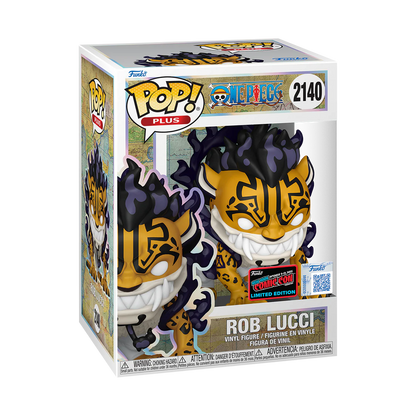Funko Pop! Anime: One Piece - Rob Lucci (Awakened) #2140 [2025 New York Comic Con NYCC Official Convention Exclusive] *PREORDER*