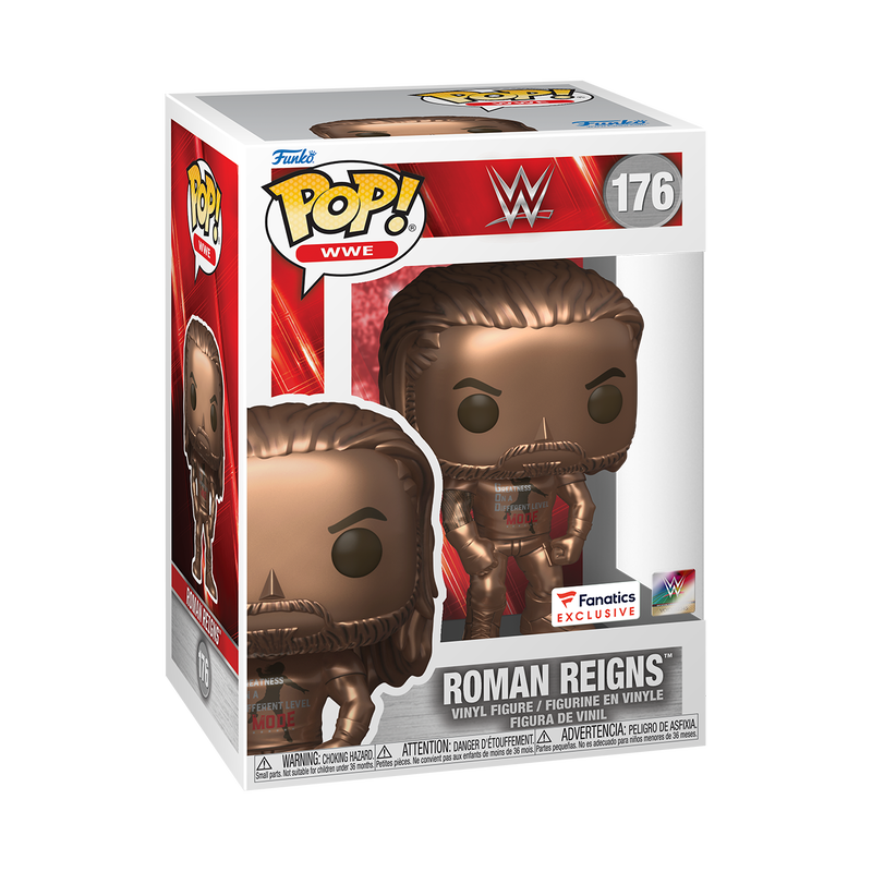 Funko Pop! Sports: WWE - Roman Reigns (Bronze) #176 [Fanatics Exclusive] *PREORDER*