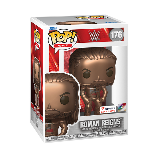 Funko Pop! Sports: WWE - Roman Reigns (Bronze) #176 [Fanatics Exclusive] *PREORDER*