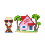 Funko Pop! Anime: Dragon Ball - Krillin (Kid) / Bulma (Teen) / ChiChi (Kid) / Oolong / Master Roshi At Kame House