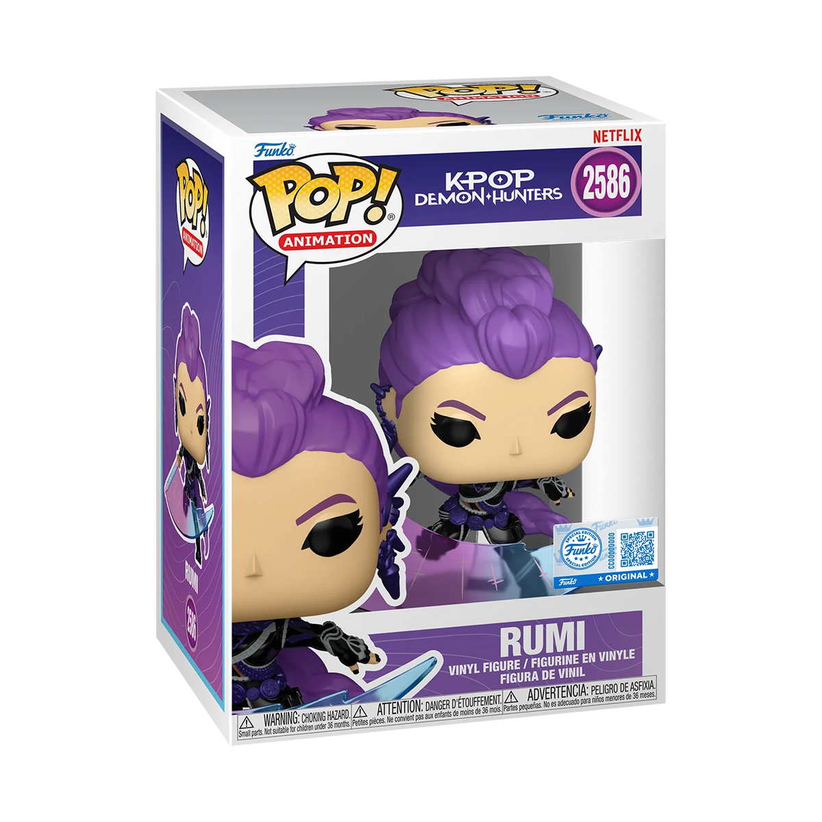Funko Pop! Movies: K-Pop Demon Hunters (HUNTR/X) - Mira #2585 / Rumi #2586 / Zoey #2587 *PREORDER*
