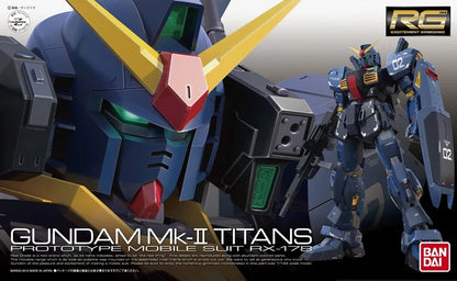 Bandai: Gunpla - #07 RX-178 Gundam MK-II (TITANS) Real Grade [RG] 1/144 Model Kit *PREORDER*