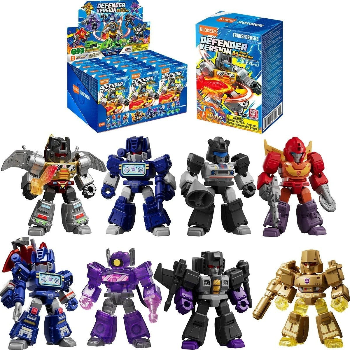Blokees: Transformers - Defender Version Wave 3 Blind Box