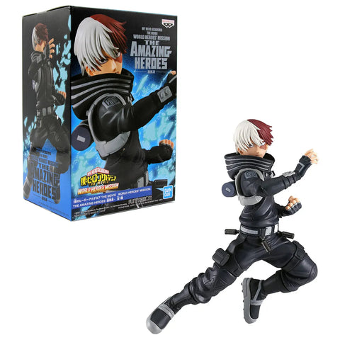 BANPRESTO My Hero Academia: World Heroes' Mission Shoto Todoroki Amazing Heroes