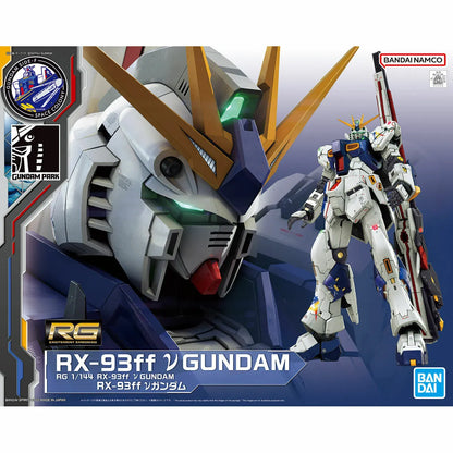 Gunpla - RX-93ff V Gundam [1/144 Scale] Real Grade (RG) Gunpla