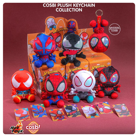 Cosbi x Marvel - Spider-Man Collection Plush Keychain Blind Box