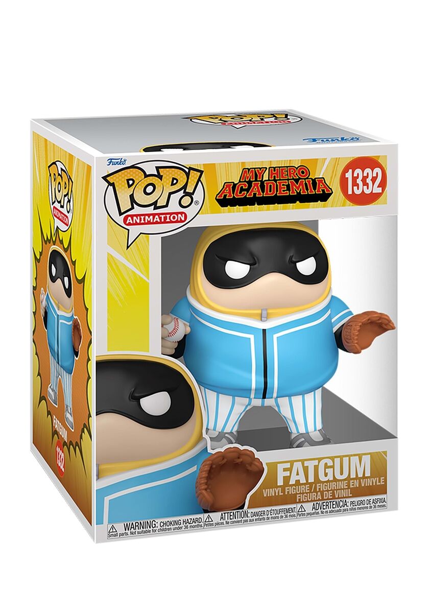 Funko Pop! Anime: My Hero Academia - Super 6" Baseball Fatgum #1332