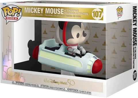 Funko Pop! RIDES: Disney World 50th - MICKEY MOUSE AT THE SPACE MOUNTAIN ATTRACTION #107