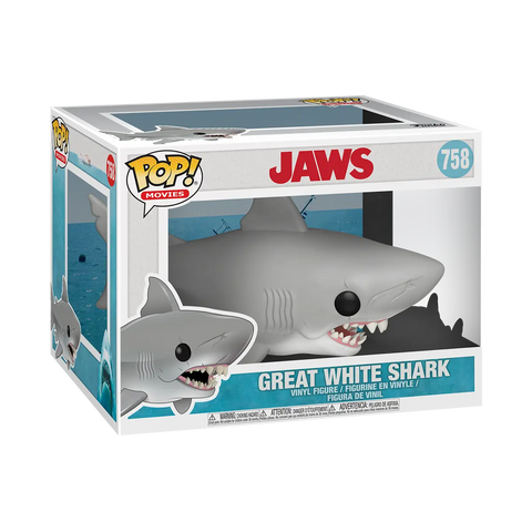 Funko Pop! MOVIES: JAWS - GREAT WHITE SHARK #758