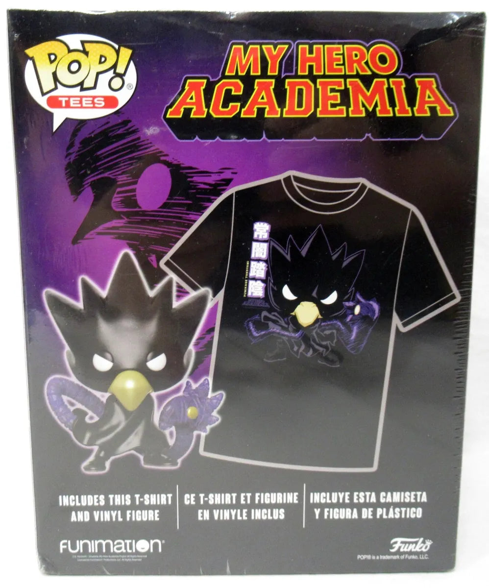 Funko Pop! My Hero Academia: T-Shirt Bundles - Toga / Bakugo / Jiro / Deku / All Might / Fumikage / Iida **WEB ONLY**