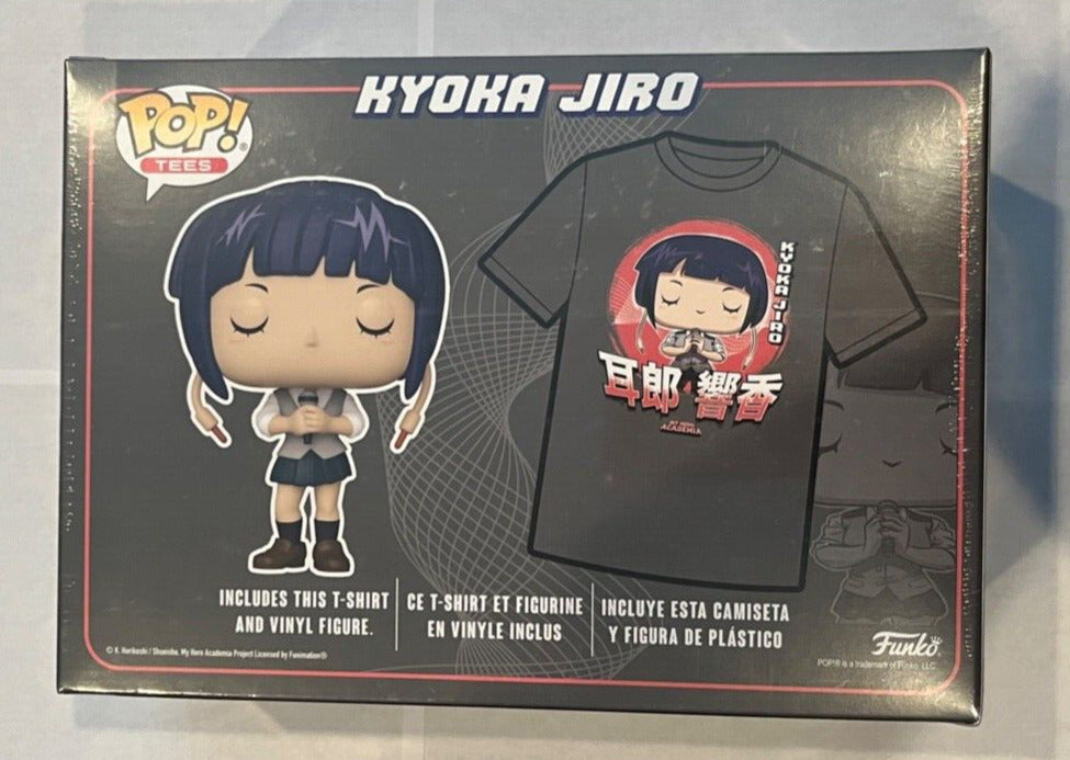 Funko Pop! My Hero Academia: T-Shirt Bundles - Toga / Bakugo / Jiro / Deku / All Might / Fumikage / Iida **WEB ONLY**