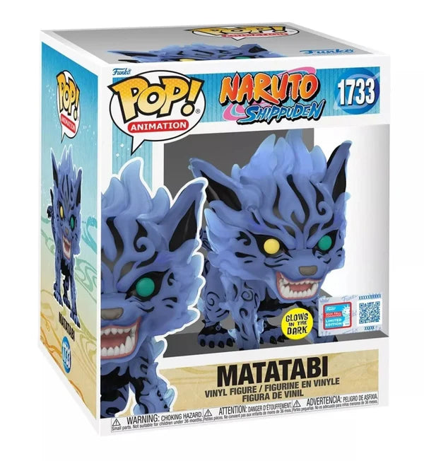 Funko Pop! Anime: Naruto - 6" Matatabi #1733 [2024 NYCC Fall Convention Exclusive - GITD]