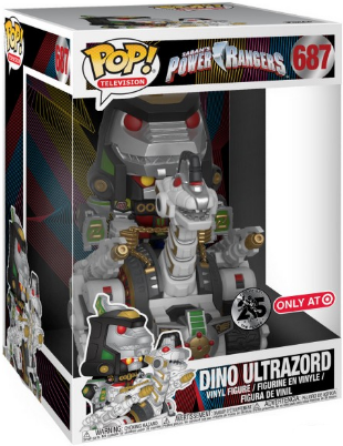 Funko Pop!: Power Rangers - Dino Ultrazord #687 (Target Exclusive Sticker)