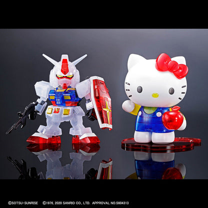 SD-EX GUNDAM HELLO KITTY & RX-78-2 [Clear Color] EVENT LIMITED EDITION Gunpla KIT