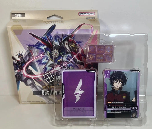 *OPENED* Gundam CG Starter Deck ST-09 Ultimate Deck Destiny Ignition *BRICK ONLY* *NO PROMO PACK*