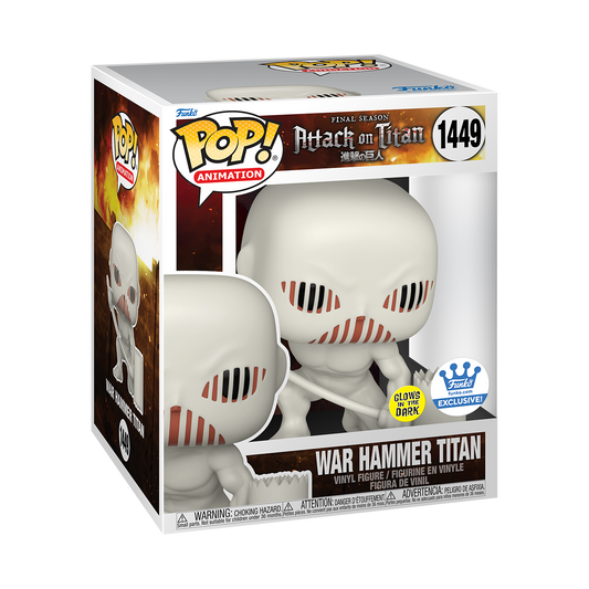Funko Pop! Anime: Attack On Titan - Super 6" War Hammer Titan #1449 [Funko Shop Exclusive]