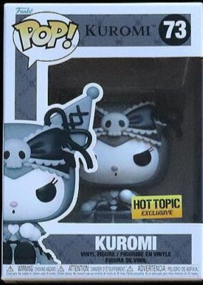 Funko Pop! SANRIO KUROMI BLACK and WHITE #73 [HOT TOPIC EXCLUSIVE]