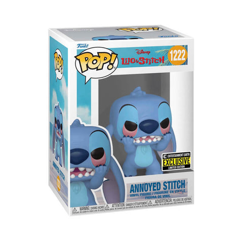 Funko Pop! Disney: Lilo & Stitch - Annoyed Stitch #1222 [SPECIAL ED.] AND  [EE EXCLUSIVE]