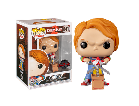 FUNKO POP! MOVIES [HORROR]:  CHILD'S PLAY 2 - CHUCKY #841 [SPECIAL EDITION]