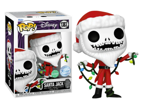 FUNKO POP! DISNEY: NIGHTMARE BEFORE CHRISTMAS - SANTA JACK SKELLINGTON [SCENTED] **EXCLUSIVE** #1383