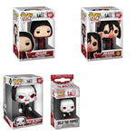 Funko Pop! Movies: Saw - Jigsaw #1820 / Jumbo 10" Billy The Puppet / Billy The Puppet Keychain *PREORDER*