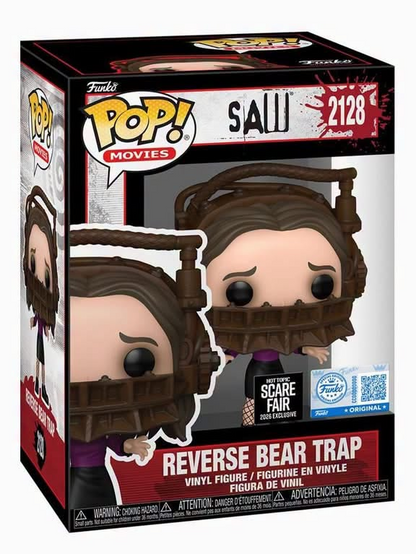 Funko Pop! Horror: Hot Topic Scare Fair 2026 - Reverse Bear Trap / Tarman / Art The Clown / Ghost Face / David *PREORDER*