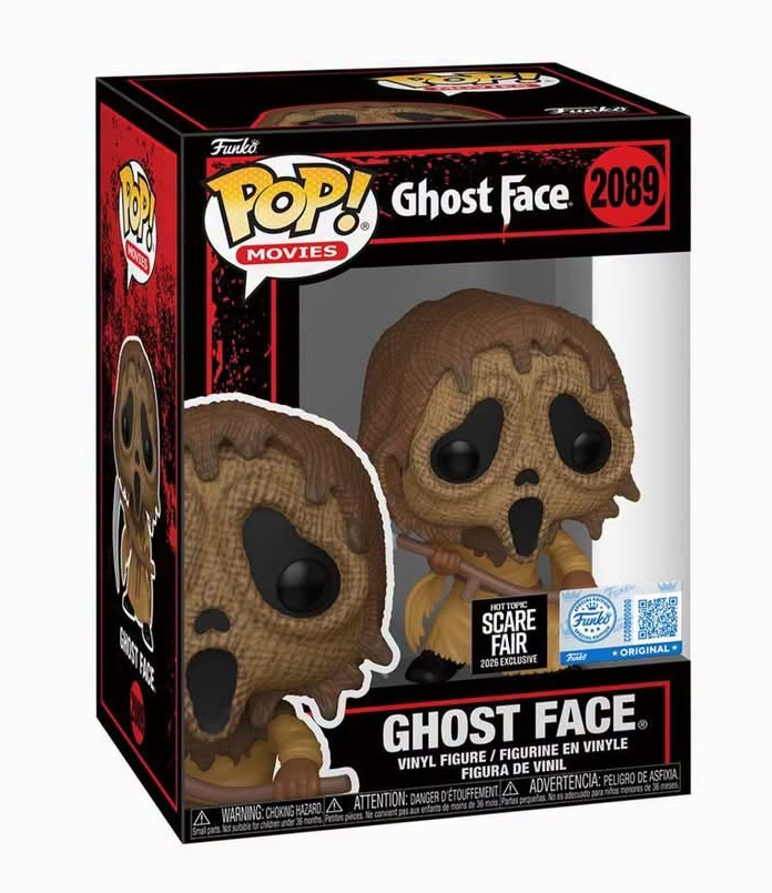 Funko Pop! Horror: Hot Topic Scare Fair 2026 - Reverse Bear Trap / Tarman / Art The Clown / Ghost Face / David *PREORDER*